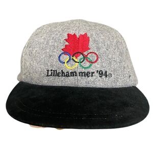 Vintage 1994 Lillehammer Olympics Canada Wool Hat